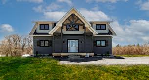 This type of construction enables large volumes and open floor plans while maintaining a traditional aesthetic and scale. Post And Beam Linwood Homes