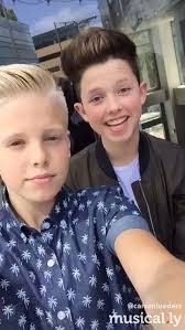 Carson lueders and Jacob Sartorius!!