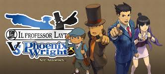 Professor layton vs phoenix wright ace attorney 3ds is an adventure game developed and published by capcom, released on 29th august 2014. Review Professor Layton Vs Phoenix Wright Ace Attorney Team Shy Guys