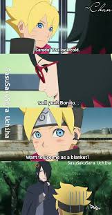 Ayiee Hahaha Please Visit Us In Our Fb Page Www Facebook Com Sasusakusarauchihas Uzumaki Boruto Anime Naruto Boruto And Sarada