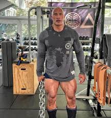 Dwayne douglas johnson, also known as the rock, was born on may 2, 1972 in hayward, california. Dwayne Johnson Shows Off His Insanely Ripped Quads While Training For Black Adam Movie