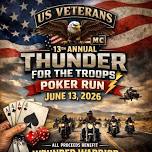 13th Annual Thunder for the Troops Poker Run