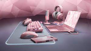 Razer Is Making Everything Pink Now Including Laptops Gaming Room Setup Pink Laptop Computer Setup