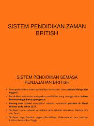Sistem pemerintahan merupakan salah satu bentuk penguasaan yang diberikan kepada masyarakat untuk memilih pemimpin melalui keterwakilan yang diberikan. Sistem Pendidikan Pada Zaman Pemerintahan British San Kalop