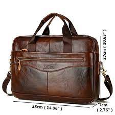 Sac Bandouliere Vintage En Cuir Veritable Sac A Main Business Homme Pour Ordinateur Portable 14 Sac Cuir Homme Sac Bandouliere Cuir Sac Pour Homme