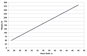 heart girth and weight measurements of 165 swine classic