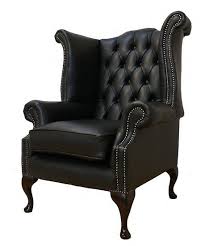 Pin By Michael Noetzel On Arm Chairs Recliner Chairs Black Leather Chair Leather Wingback Chair Wing Chair
