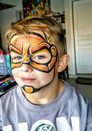 Kid Flash Face Painting Design By Gracy Ly Superhero Face Painting Face Painting Face Painting Designs
