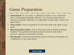 If you fail, then bless your heart. Baseball A Homemade Powerpoint Game By Jim Norton University Of Georgia Play The Game Game Directions Story Credits Copyright Notice Game Preparation Ppt Download