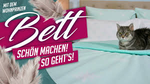 Diese fängt meist schon mit dem beziehen des bettes an. Bett Schon Machen So Gehts Deko Tipp Wohnprinz Werbung Youtube