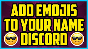 How To Add Emojis To Your Name On Discord 2017 Quick Easy Discord Emoji In Name Tutorial Youtube