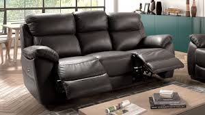 Concrètement, le canapé haut de gamme : Canape De Relaxation En Cuir 3 Places Electrique Barrett Gdegdesign