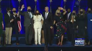 I am profoundly grateful to you for twice giving me the honor to serve, to work for you and with you to prepare our nation for the 21st century. President Elect Biden Vice President Elect Harris Address Nation After Victory Fox21online