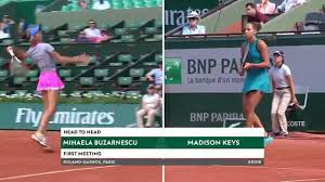 — приветсвуем вас на roland garros, qualification wta на матче 1/48 (special qual) круга между бузарнеску михаэла (5)& дарт хэрриет (0). Fox Sports Live On Twitter Hello And Good Afternoon We Kickoff Today S Rolandgarros Coverage With Madison Keys Taking On Mihaela BuzÄƒrnescu In The 4th Round Of The French Open Rg18 Https T Co Bf4ccq9bsq
