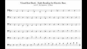 If the piece contains a section in a different key, the new key signature is placed at the beginning of that section. Sight Reading For Bass Level 09 Key Sig Ex 02 G Major Youtube