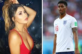 Star footballer turned political activist marcus rashford has been honored by queen elizabeth ii in recognition of his campaign to feed vulnerable children during the coronavirus crisis. Babe Linked To England S Marcus Rashford Flies To World Cup And She S Dating His Brother