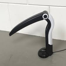 They can be used as desk lamp, table lamp or bedside lamp. Toucan Pelican Desk Lamp By Ht Huang For Alco 1980s 46739