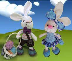 Ver más ideas sobre croché, pascua this listing is for a crochet easter basket exactly as shown in the pictures. Galamigurumis Conejos Pascua Tu Y Yo Galamigurumis