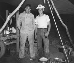 Sam walton was first introduced to the retail market when he took up a job with j.c.penney. 1949 Sam Walton And John Minor Jackson County Historical Society
