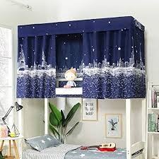 Set di otto tende e quattro pendagli in legno con fili di cotone per letti a baldacchino tabanan oppure monsoon. Tenda In Tessuto Per Letto A Castello Di Dormitori E Letti A Baldacchino Tenda Oscurante A Prova Di Polvere E Zanzare Arredamento E Casa
