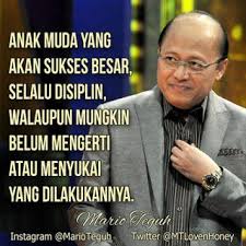 50 Kata Kata Bijak Mario Teguh Tentang Anak Muda Yang Sukses Juproni Quotes