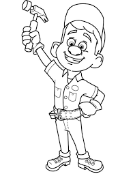 For decades, ralph is overshadowed by fix 't felix junior, the brave hero of their game who always manage to save. Free Wreck It Ralph Coloring Pages Printable Pdf Free Coloring Sheets Disney Coloring Pages Coloring Books Coloring Pages For Kids