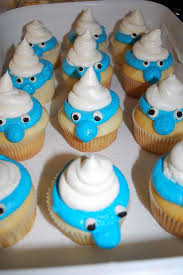 Gallamore West As Seen On Pinterest Smurf Cupcakes Smurfs Party Cupcake Cakes Cupcake Cookies
