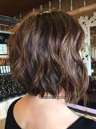 If You Have Bob Hair And Blonde Hair Color You Can Produce A Really Chic And Stylish Appea Wavy Bob Haircuts Thick Hair Styles Short Hairstyles For Thick Hair