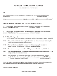 Pay increased rent in 30 or 90 days. 2003 Notice Tenancy Form Template Fill Online Printable Fillable Blank Pdffiller