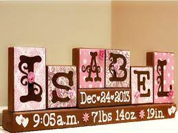 Personalized Baby Name Wood Sign Baby Birth Stats Keepsake Etsy Baby Name Blocks Unique Baby Gifts Diy Baby Stuff