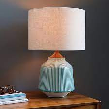 Created in collaboration with roar + rabbit. Roar Rabbit Ripple Ceramic Table Lamp