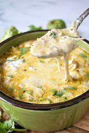 Green Enchiladas Chicken Soup Keto Slow Cooker Mexican Soup Recipe Best Soup Recipes Mexican Soup Recipes Soup Recipes