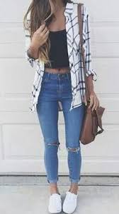 This Flannel Outfit Is So Cute For Spring Top Outfits Fashion Everyday Outfits