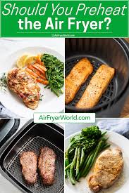 The air fryer can be a great way to reheat your french fries back to perfection, just like it can be used to make delicious air fryer fries. Should You Preheat Air Fryer How To Tips Pre Heating Air Fryer World