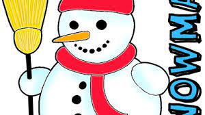 It is easiest task to add four small balls (hands and feet) to your basic outline of the snowman. How To Draw A Snowman With Easy Step By Step Drawing Tutorial How To Draw Step By Step Drawing Tutorials