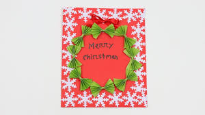 This is a neat, simple card from blitsy that toddlers can make for their friends and family members! How To Make Easy Greeting Card For Christmas 2018 Gifts Diy Handmade Christmas Card Very Easy Idea Youtube