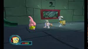 The chum bucket is an unsuccessful fast food restaurant that is located right across the street from the krusty krab. Gc Emu Bfbb How To Stand Next To Patrick Sandy Squidward And Plankton In Chum Bucket Lab Youtube