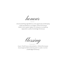 What does it mean to prosper? What S In A Name Honour And Blessing Events