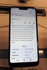 To lock the phone, press the power/lock key. Moto G7 Wikipedia