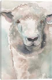 Sheep Art Prints Icanvas Sheep Paintings Sheep Art Animal Paintings