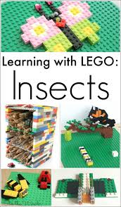 Learning With Lego Insects Stir The Wonder Lego Activities Lego Challenge Lego Projects