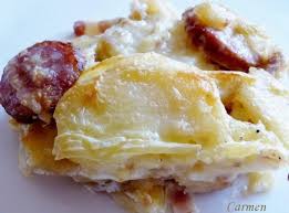 Recette Tartiflette A La Saucisse De Montbeliard 750g Tartiflette Recette Tartiflette Recettes De Cuisine