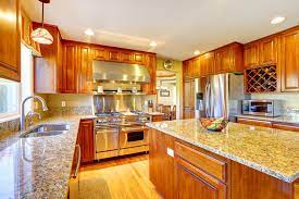 Design a kitchen around oak cabinets. Golden Oak Kitchen Design Ideas