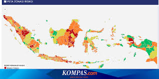 The state of emergency ended. Update List Of 53 Areas With The Status Of The Covid 19 Red Zone In Indonesia World Today News