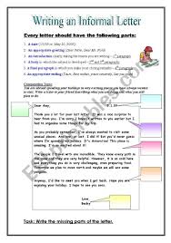 A collection of afrikaans profanity submitted by you! Informal Friendly Letter Esl Worksheet By Pirchy
