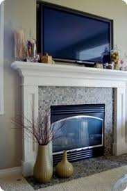 Mounting a television above a fireplace can double your viewing pleasure, but the modern media application might not work in every setting. Decorating Around The Tv Fireplace Mantel Decor Home Family Room