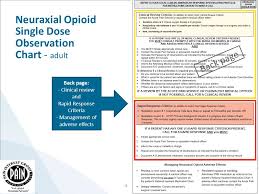 Neuraxial Opioid Single Dose Observation Chart Adult