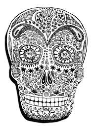 Halloween Skeleton Head From The Gallery Events Halloween Coloring Pages Skull Coloring Pages Printable Coloring Book