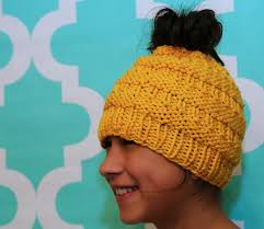 Check spelling or type a new query. Messy Bun Knit Beanie Hats Caps Accessories Valresa Com