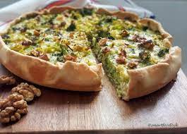 Quiche Au Brocoli Roquefort Et Noix Smart Food By K